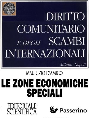 cover image of Le Zone Economiche Speciali
